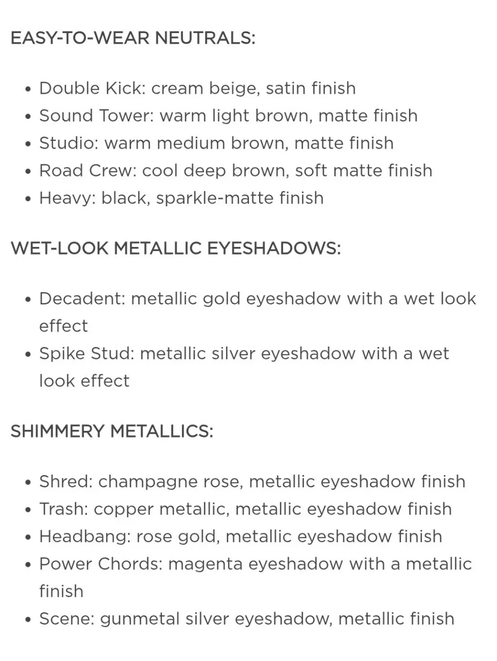 Urban Decay brand new